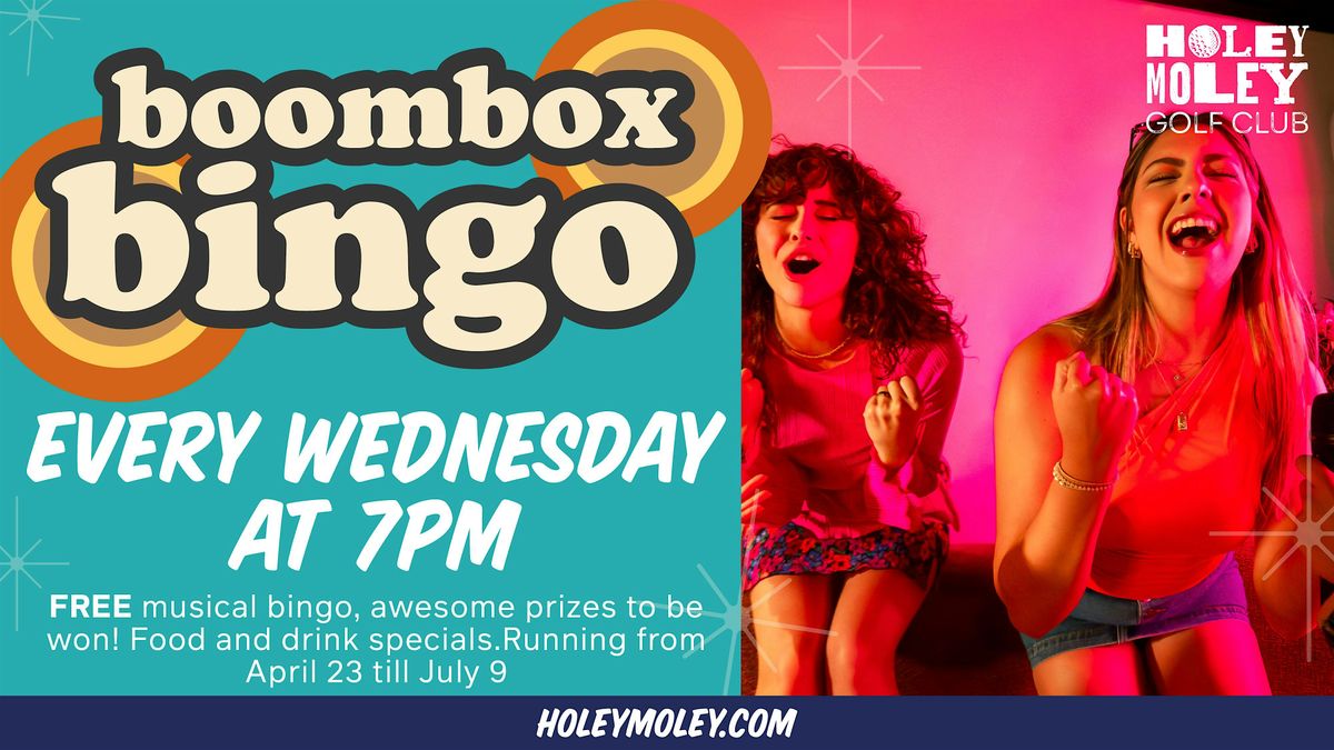 Boombox Bingo at Holey Moley Houston | Event in Houston | AllEvents