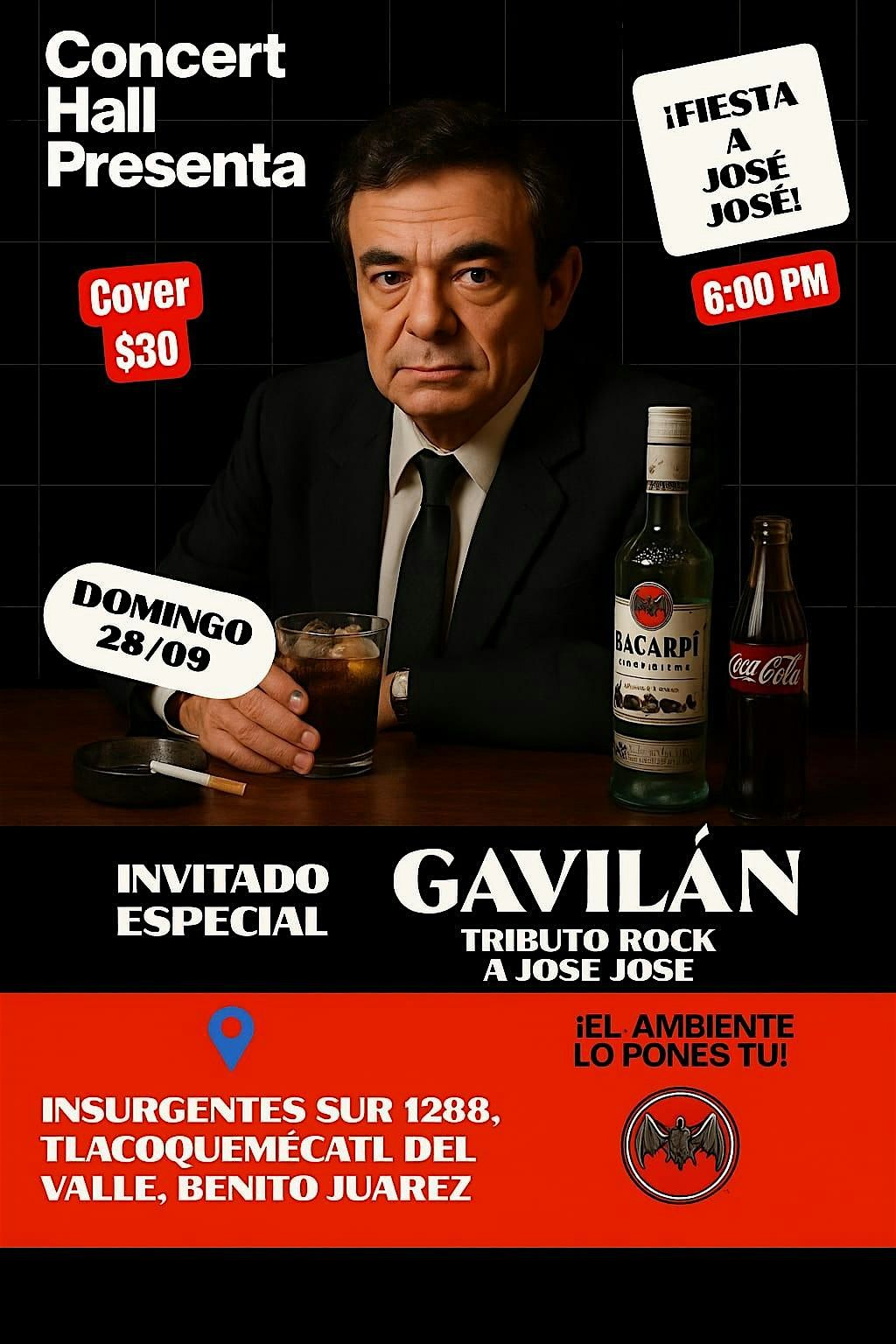 FIESTA DE JOSÉ JOSÉ, 28 September | Event in Ciudad de México | AllEvents