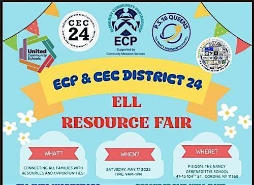 ECP & CEC District 24 ELL Fair | Event in Queens | AllEvents