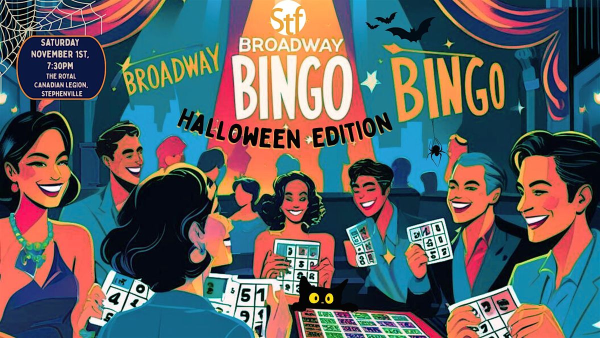 STF Broadway Bingo - Halloween Edition, 1 November | Event in Stephenville | AllEvents