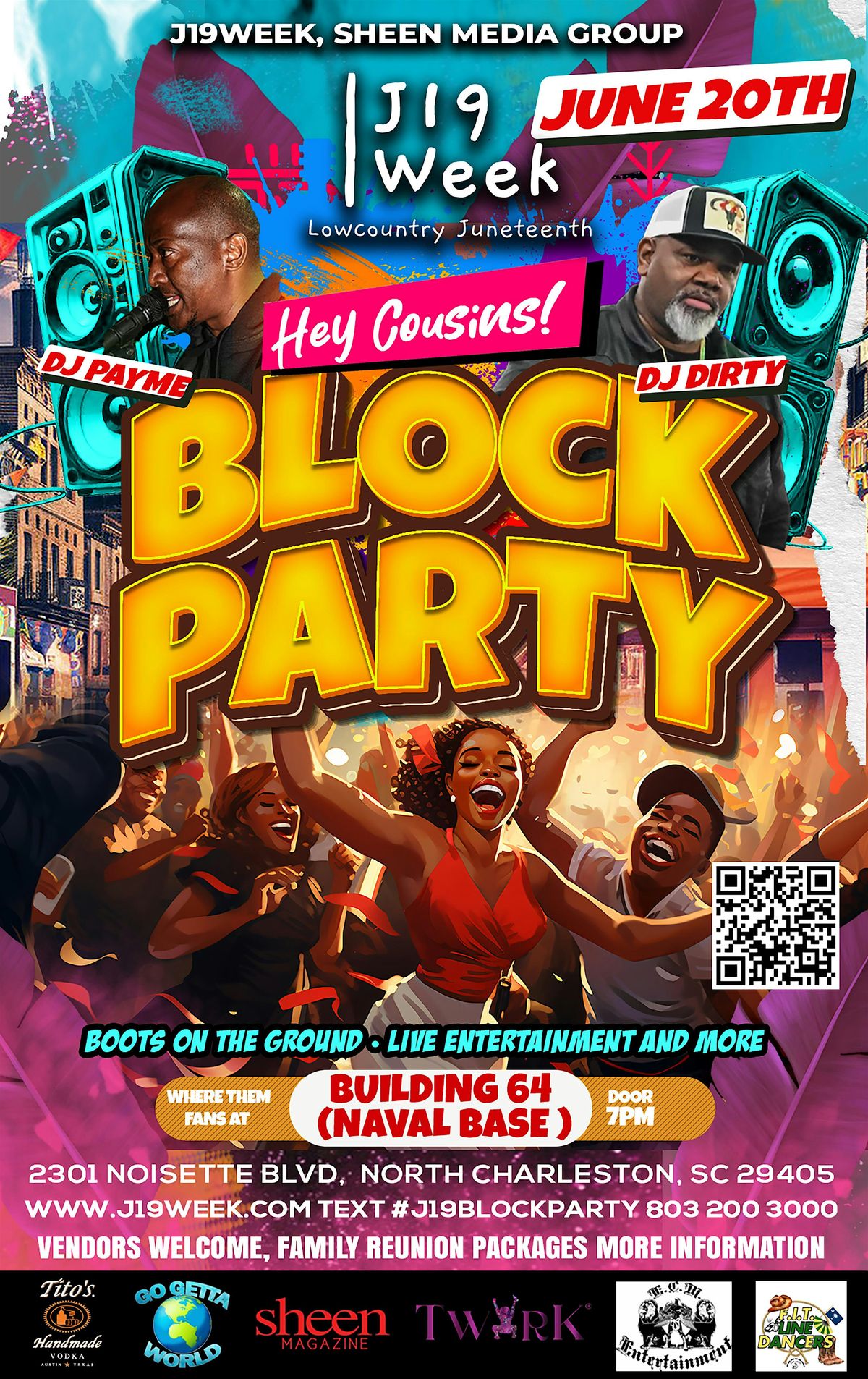 J19 Week Block Party, 20 June | Event in North Charleston | AllEvents