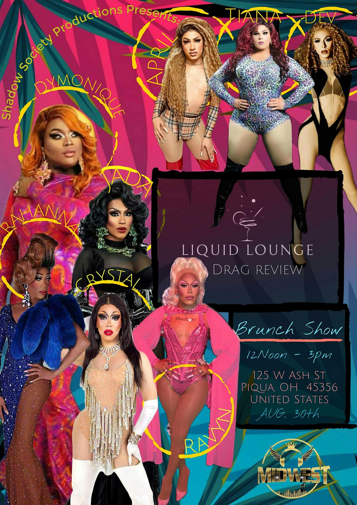Brunch Drag Show, 30 August | Event in Piqua | AllEvents