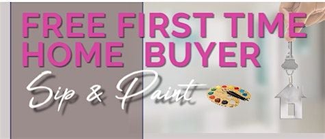 FREE Home Buyer Sip & Paint, 10 August | Event in Walnut Creek | AllEvents
