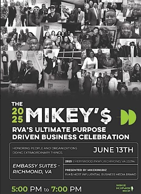 The 2025 MIKEY'$, 13 June | Event in Richmond | AllEvents
