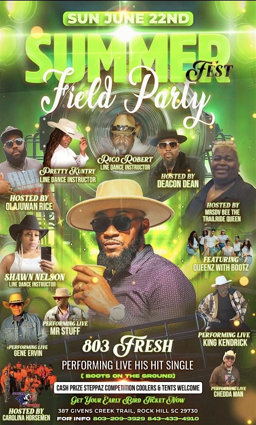 Rock Hill Summer Fest Field Party, 22 June | Event in Rock Hill | AllEvents