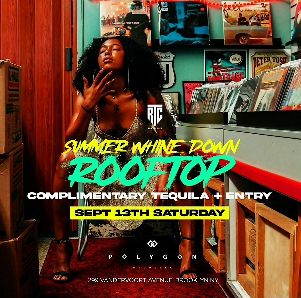 Summer Whine Down at Polygon: Free entry with RSVP, 13 September | Event in Brooklyn | AllEvents