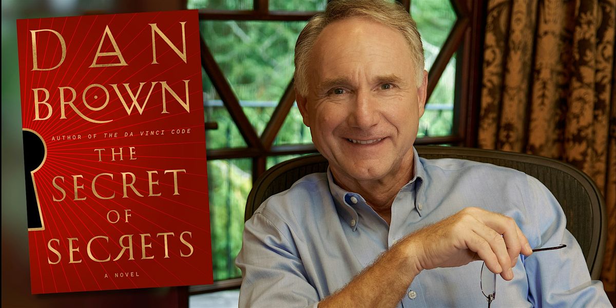 Author event with Dan Brown, 13 September | Event in Nashville | AllEvents