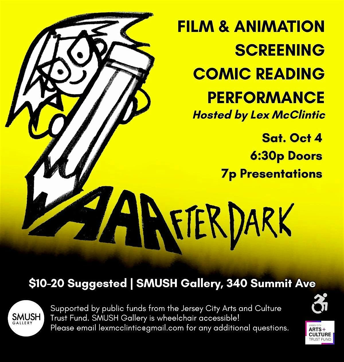 AAAfter Dark (AAA!), 5 October | Event in Jersey City | AllEvents