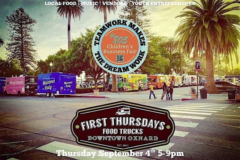 the 805 Children’s Business Fair at Downtown Oxnard Food Truck Night, 4 September | Event in Oxnard | AllEvents