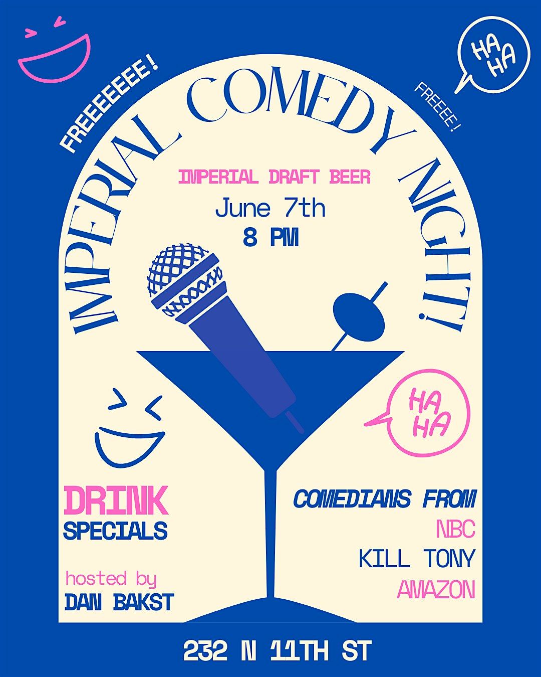 Comedy Night @ Imperial Draft Beer! FREE!, 7 June | Event in Tampa | AllEvents