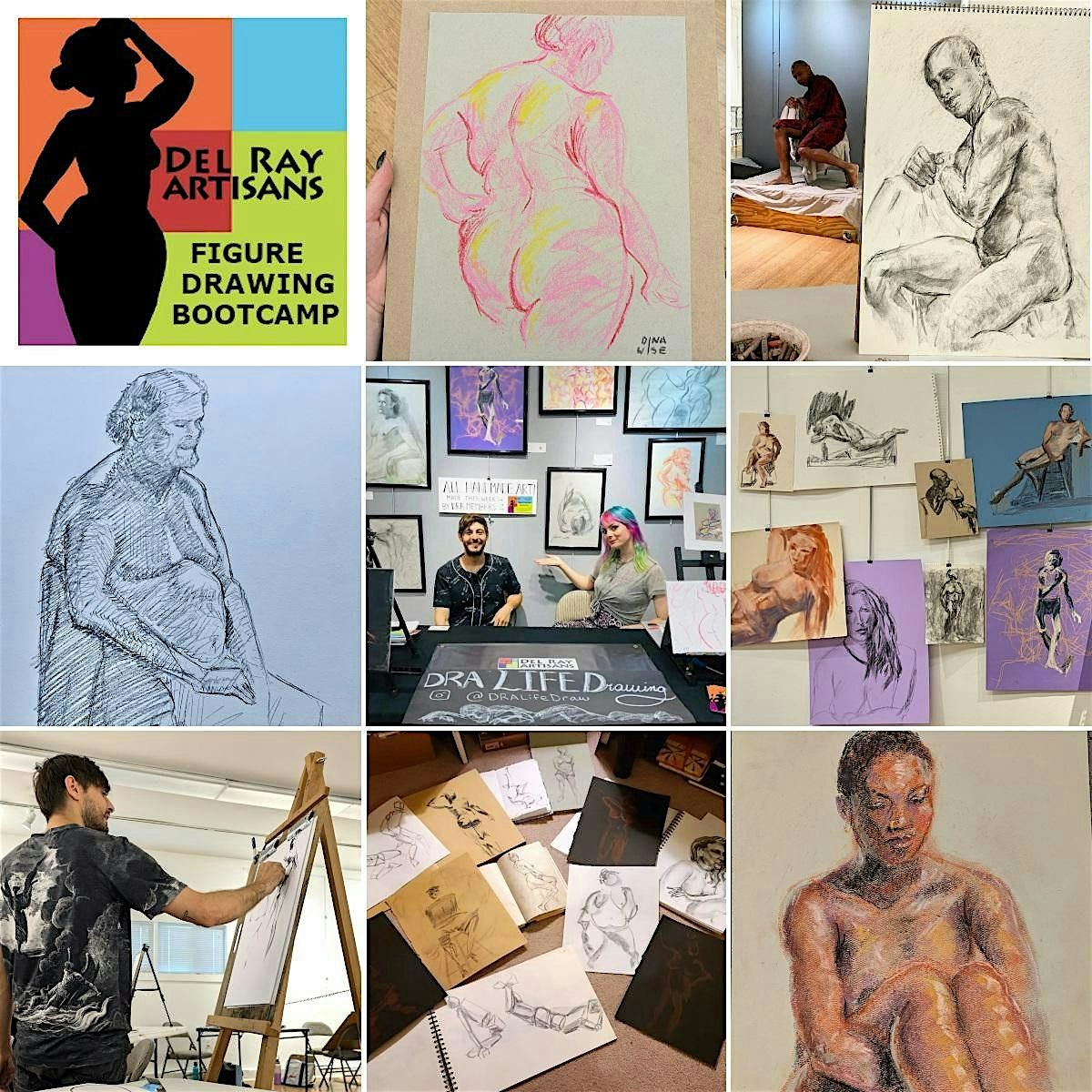 5-Day Figure Drawing Bootcamp (July 7-11),  1-Day Passes Available, 7 July | Event in Alexandria | AllEvents