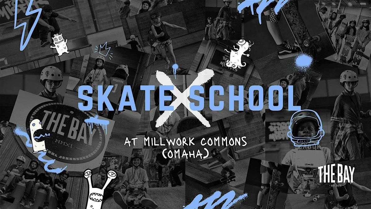 Summer Skate School @ Millwork Commons | Levels 3-4 | 10:30-11:30 AM, 23 August | Event in Omaha | AllEvents