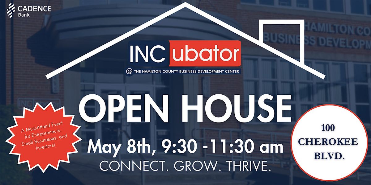 INCubator Open House, 8 May | Event in Chattanooga | AllEvents