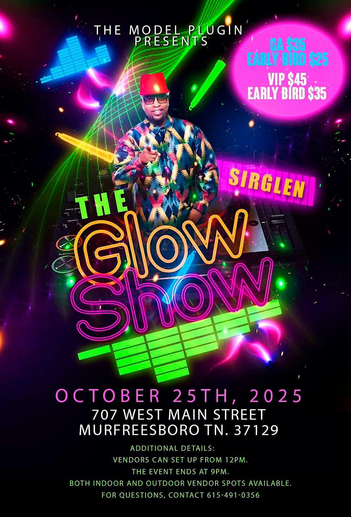 Glow Show Reloaded, 25 October | Event in Murfreesboro | AllEvents