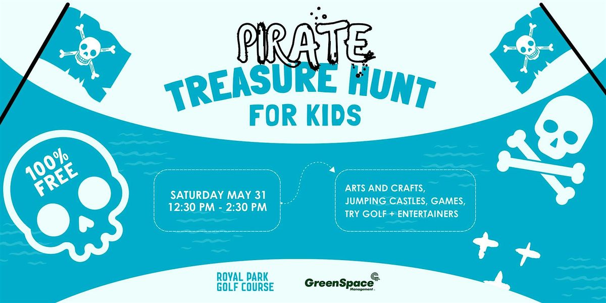 Pirate Treasure Hunt @ Royal Park Golf Course, 31 May | Event in Parkville | AllEvents
