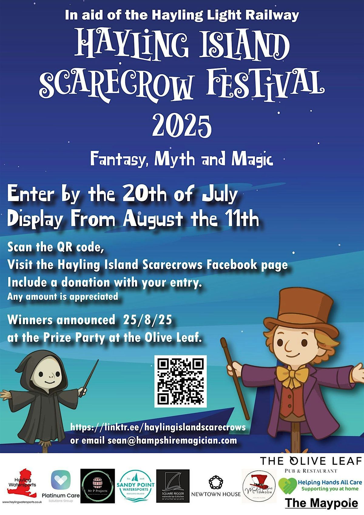 Hayling Island Scarecrow Festival 2025 PRIZE PARTY, 25 August | Event in Hayling Island | AllEvents