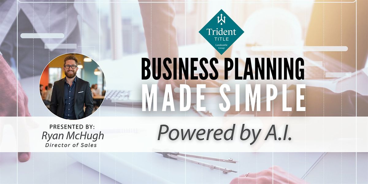 Business Planning Made Simple : Powered by A.I., 6 November | Event in Wellington | AllEvents