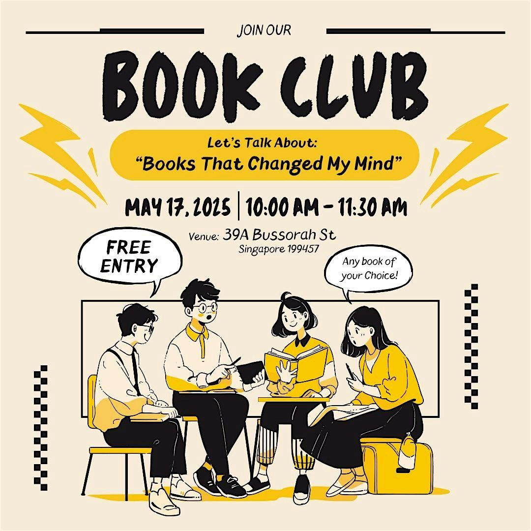 Book Club, Theme: Books That Changed My Mind | Event in Singapore | AllEvents
