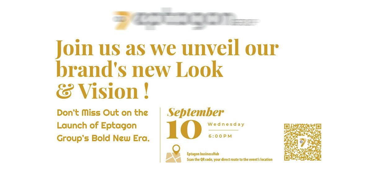 Join us as we unveil our brand's new Look & Vision!, 10 September | Event in Larnaca | AllEvents