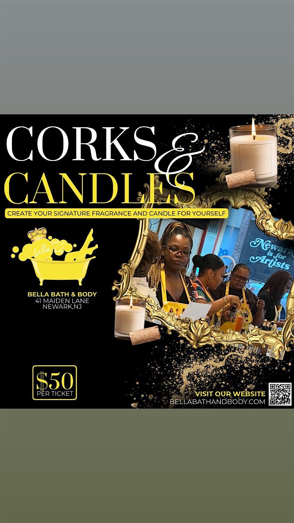 Corks & Candles, 16 August | Event in Newark | AllEvents