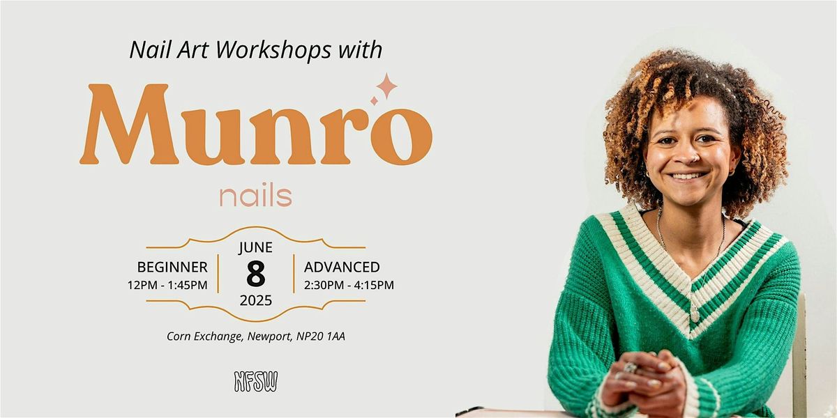 Nail Art Workshops with Munro Nails, 8 June | Event in Newport | AllEvents