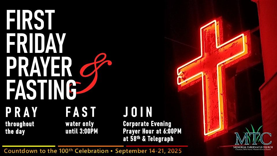 First Friday Evening Prayer Hour, 5 September | Event in Oakland | AllEvents