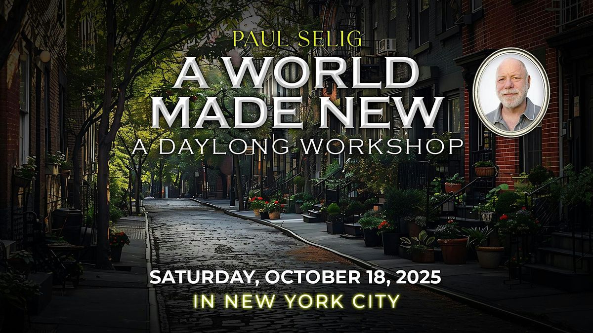 A Daylong Workshop with Paul Selig in New York City, 18 October | Event in New York | AllEvents