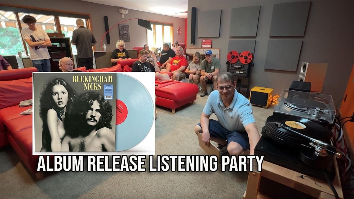 "'Buckingham Nicks' Album Release Listening Party", 19 September | Event in Pittsburgh | AllEvents