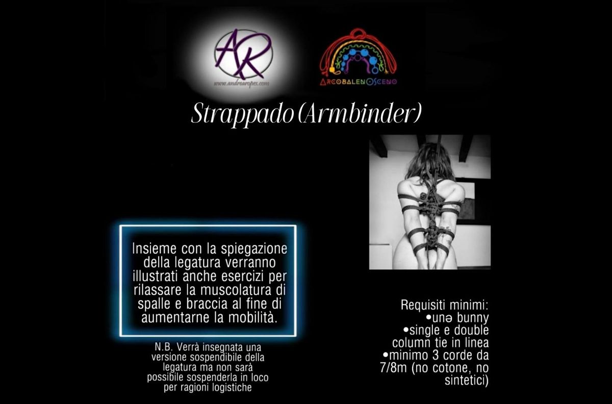 Strappado con Andrea Ropes, 17 May | Event in Bologna | AllEvents