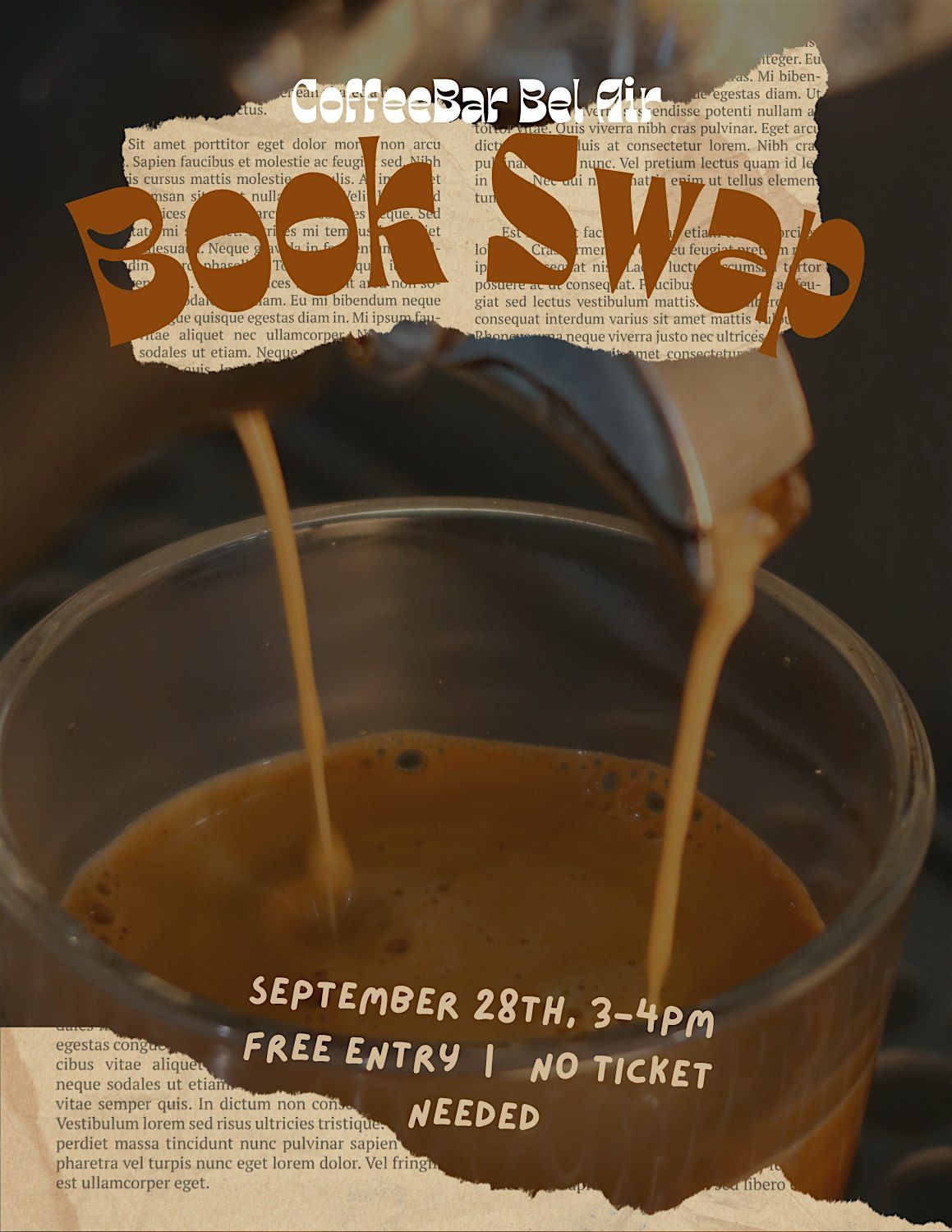 Used Book Swap at CoffeeBar Bel Air, 28 September | Event in Bel Air | AllEvents