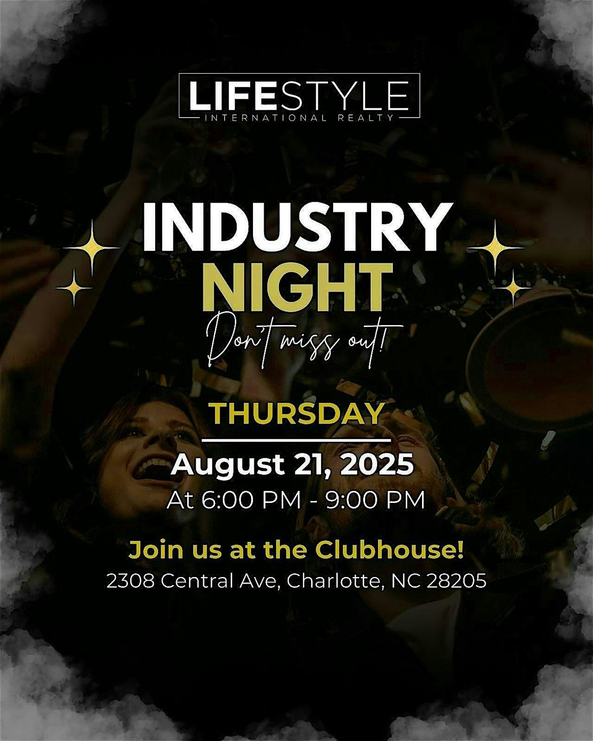 INDUSTRY NIGHT — Don’t Miss Out!, 21 August | Event in Charlotte | AllEvents
