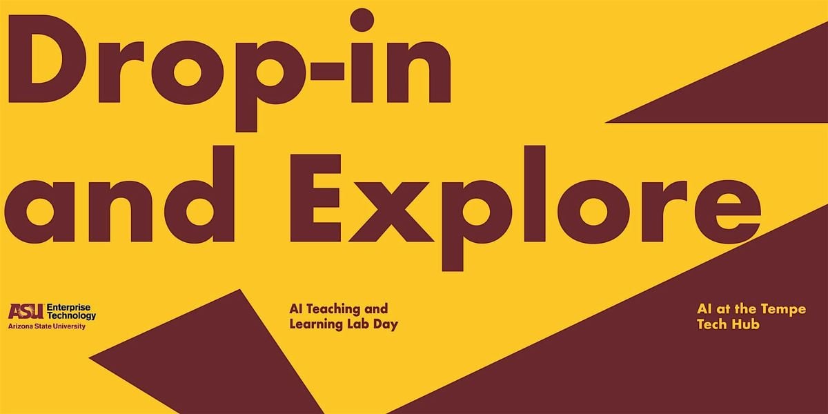 AI Teaching and Learning Lab Day: Drop-in and Explore, 21 August | Event in Tempe | AllEvents