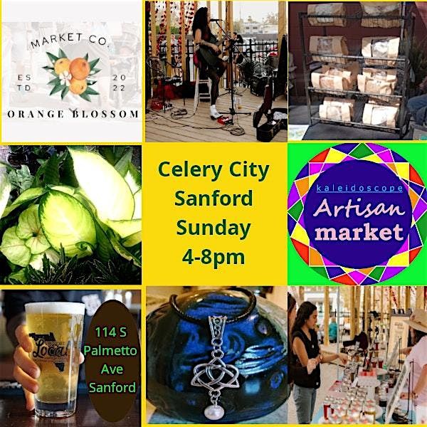 Sunday Summer Pop Up Market Celery City Sanford 4-8pm with Live Music, 24 August | Event in Sanford | AllEvents