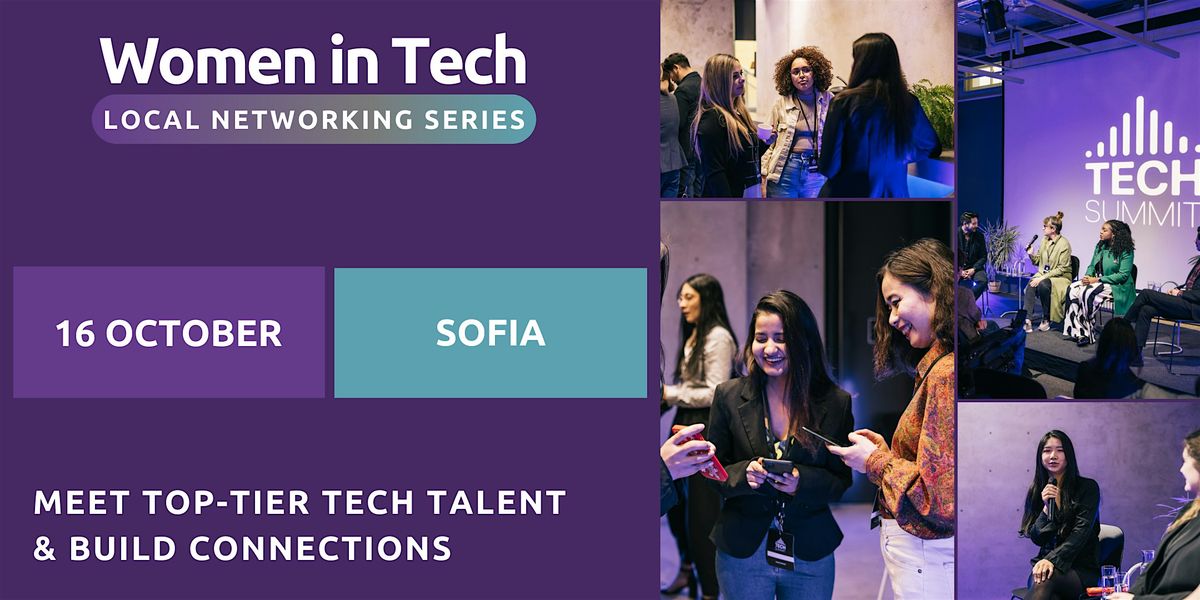 Women in Tech Sofia 2025, 16 October | Event in Sofia | AllEvents