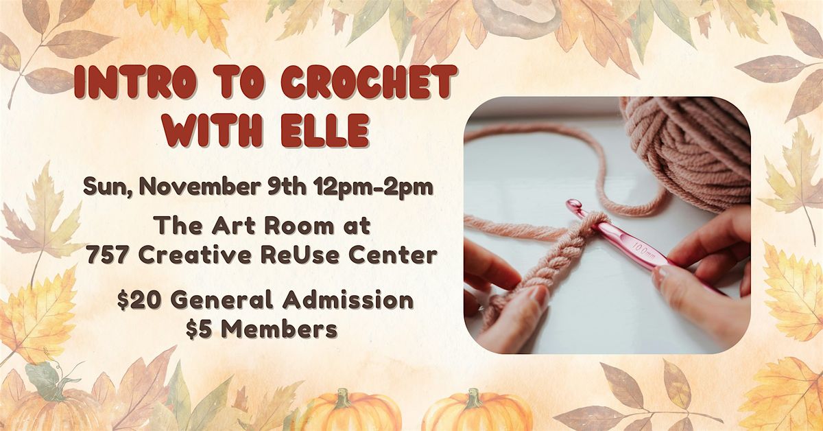 Intro to Crochet with Elle, 9 November | Event in Norfolk | AllEvents