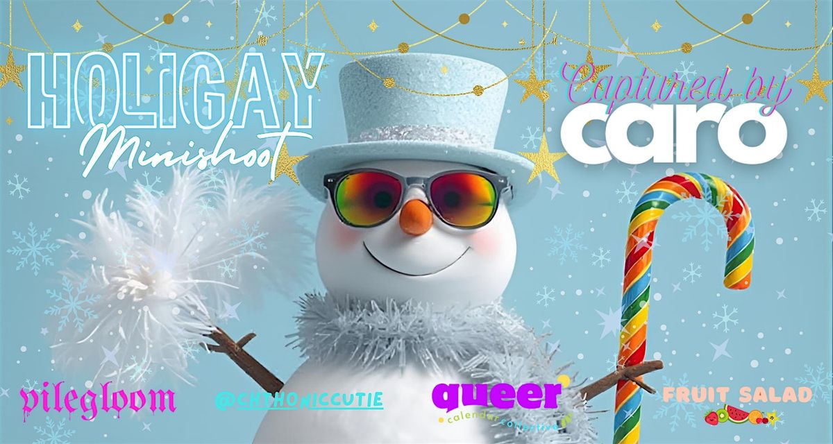 HoliGAY Minishoot - Queer Non Denominational Winter Wonderland Portraits!, 30 November | Event in Hamilton
