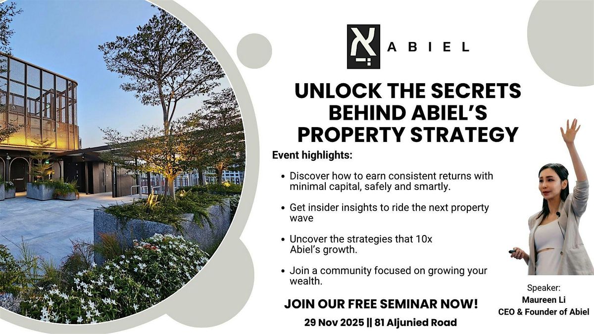 Deep Dive Into Profit Making Properties | Event in Singapore | AllEvents