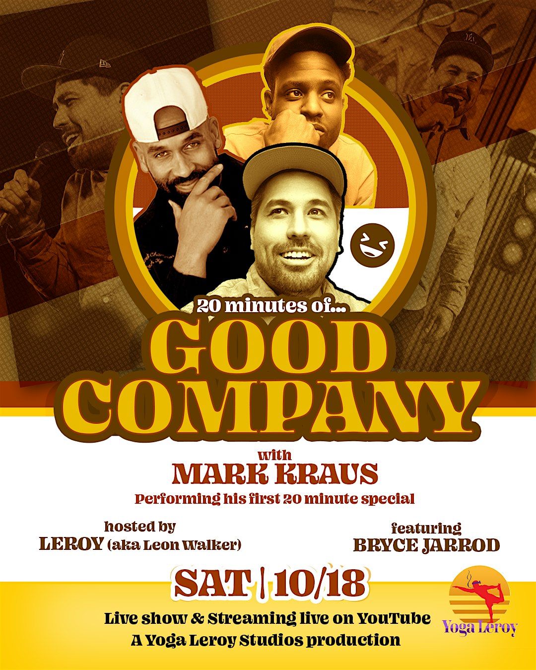 20 min. of GOOD COMPANY with Mark Kraus, 18 October | Event in Los Angeles | AllEvents