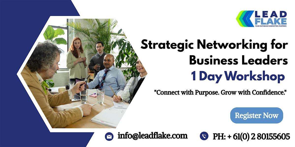 Build Connections. Drive Success Workshop in Auckland | Event in Auckland | AllEvents