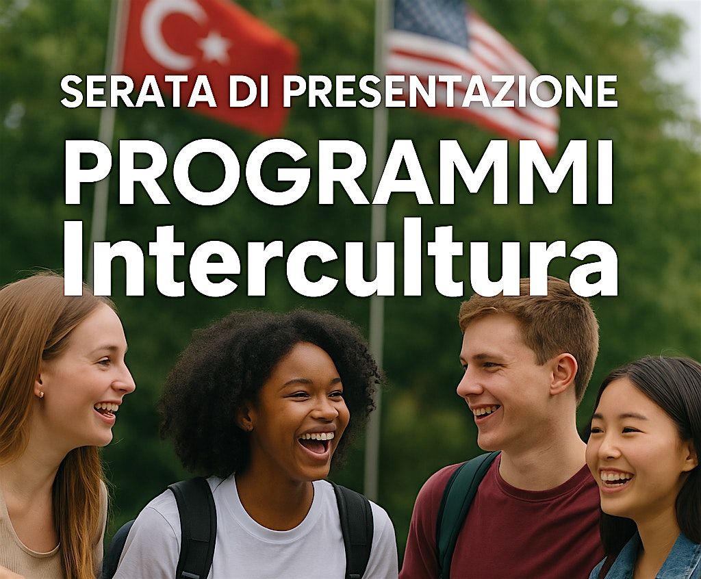 Serata di presentazione dei programmi scolastici di Intercultura, 24 October | Event in Treviglio | AllEvents