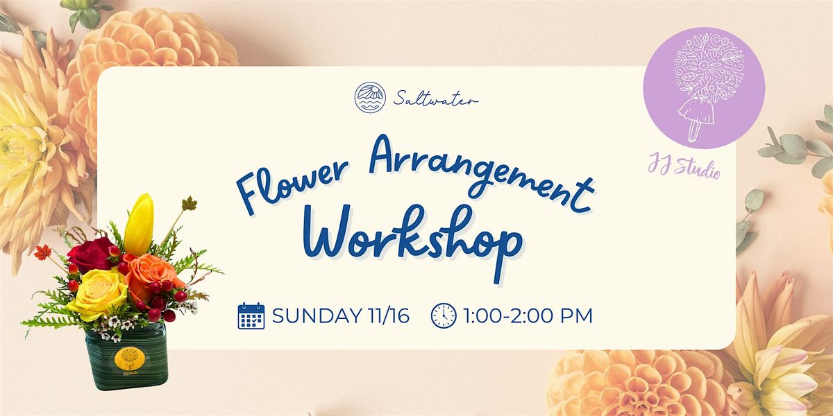 Flower Arrangement Workshop, 16 November | Event in Pleasanton | AllEvents