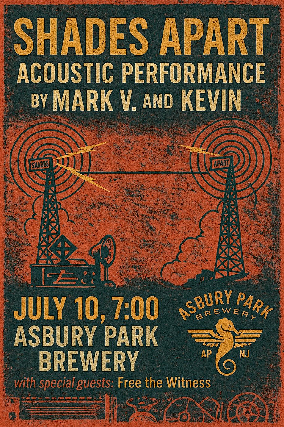 Mark V & Kevin of  Shades Apart, 10 July | Event in Asbury Park | AllEvents
