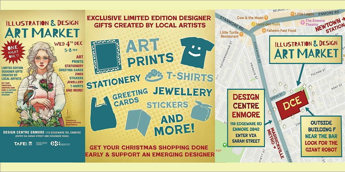 TAFE NSW - Design Centre Enmore - Market Day, 4 December | Event in Enmore | AllEvents