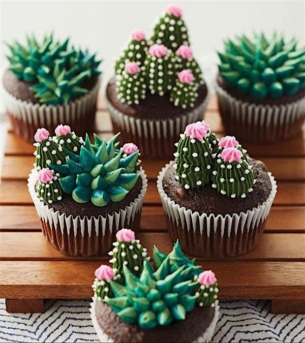 Cacti Cupcake Sip 'n Decorate Class, Woodstock, CT, 13 August | Event in Woodstock | AllEvents