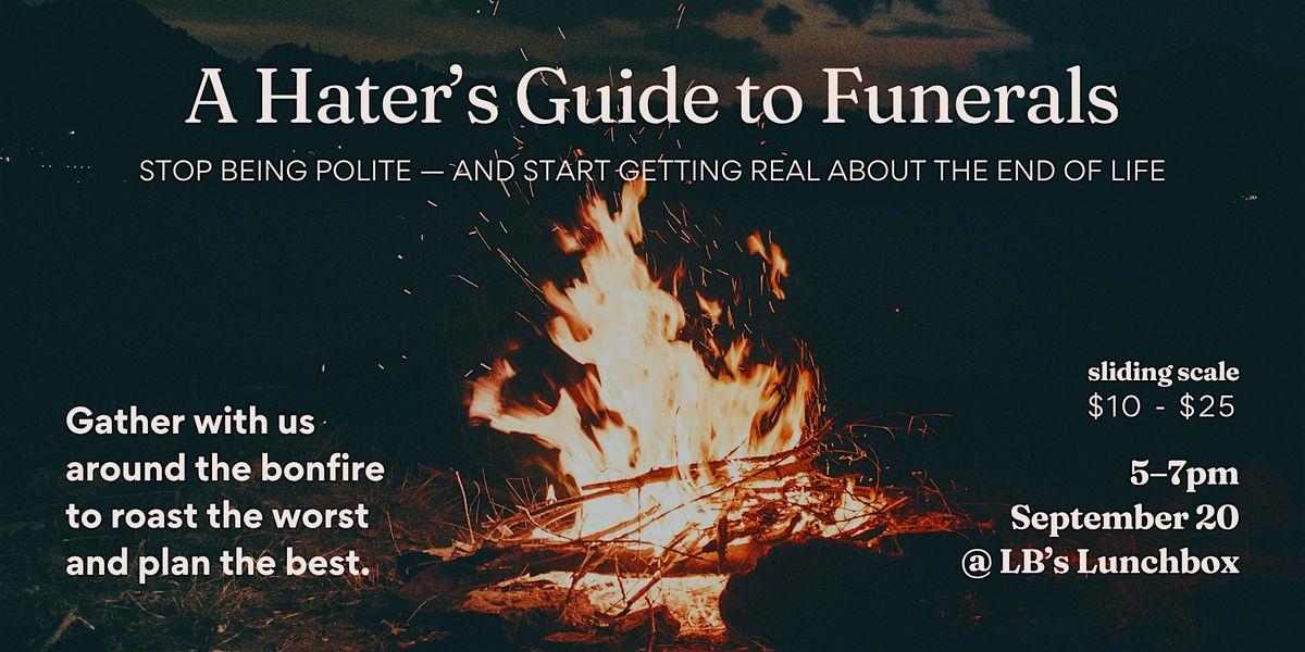 A Hater's Guide to Funerals, 20 September | Event in Egg Harbor City | AllEvents