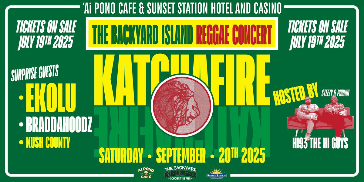 THE BACKYARD ISLAND REGGAE CONCERT, 20 September | Event in Henderson | AllEvents