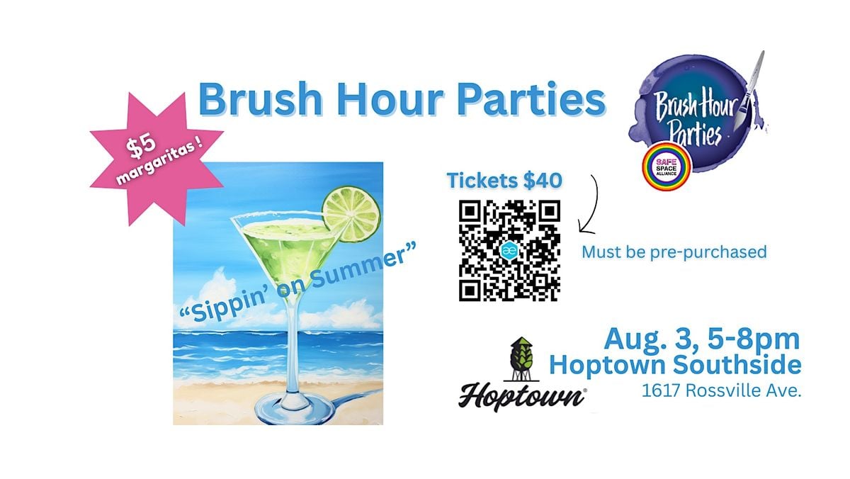 Brush Hour Parties Paint and Sip Event, 3 August | Event in Chattanooga | AllEvents