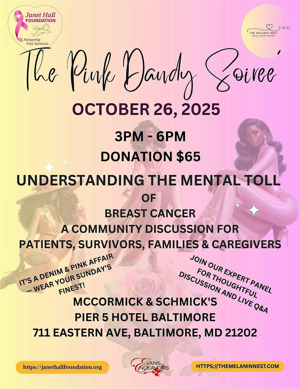 The Pink Dandy Soiree, 26 October | Event in Baltimore | AllEvents
