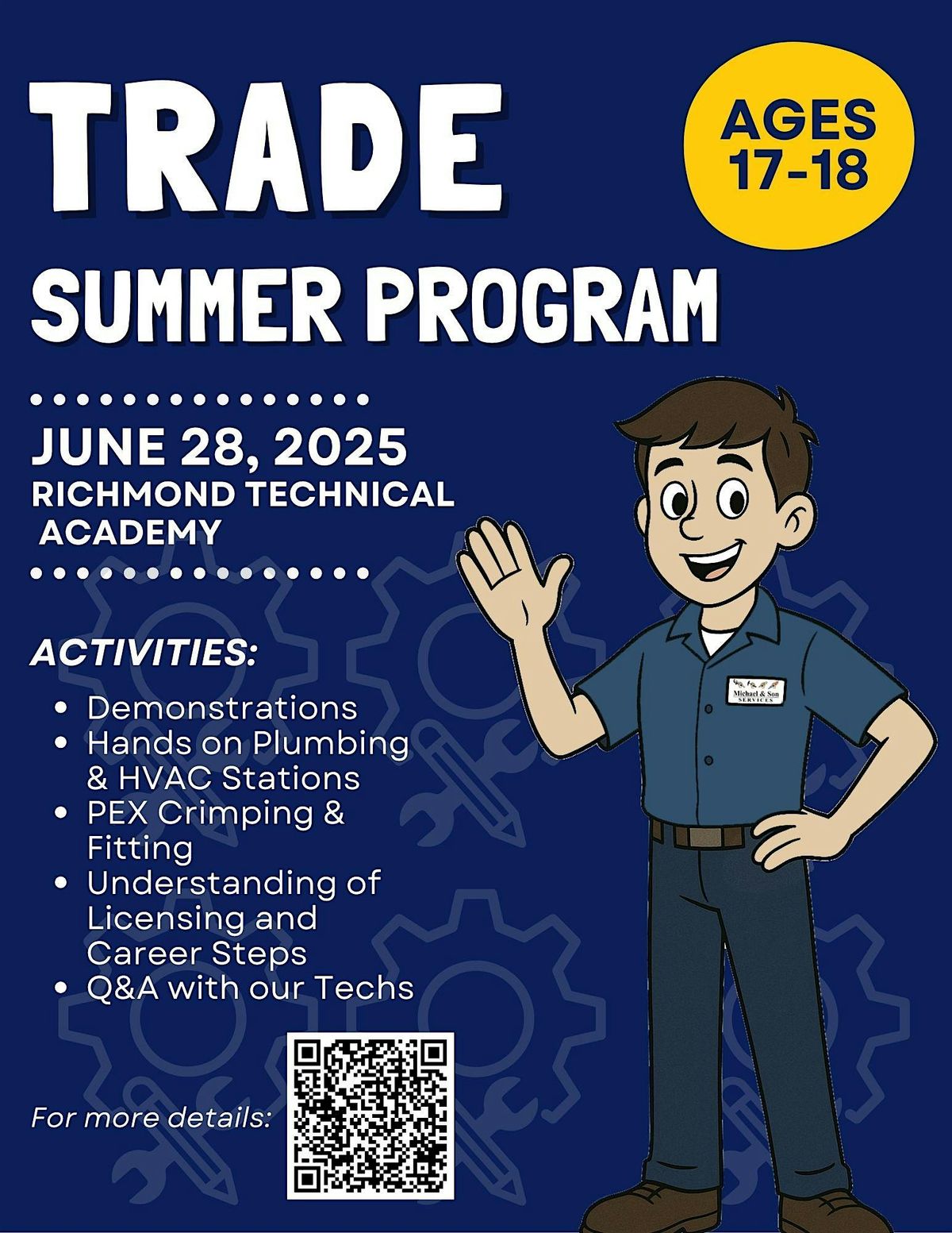 Trade Summer Program, 28 June | Event in Richmond | AllEvents