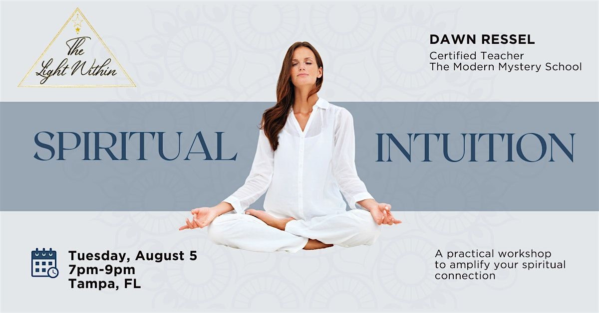 Spiritual Intuition Workshop: Increase Your Psychic Senses, 5 August | Event in Tampa | AllEvents